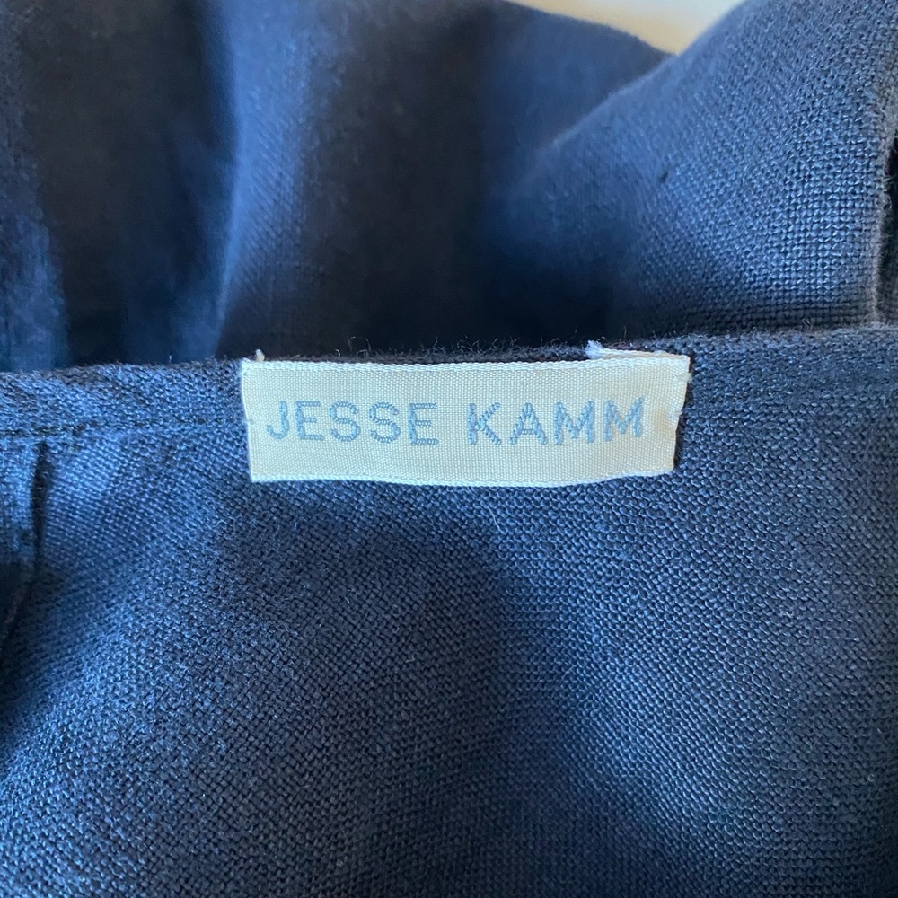 Jesse Kamm Field Dress Navy Medium - Picture 8 of 13